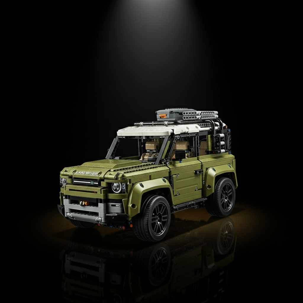 Rover Defender elevated front