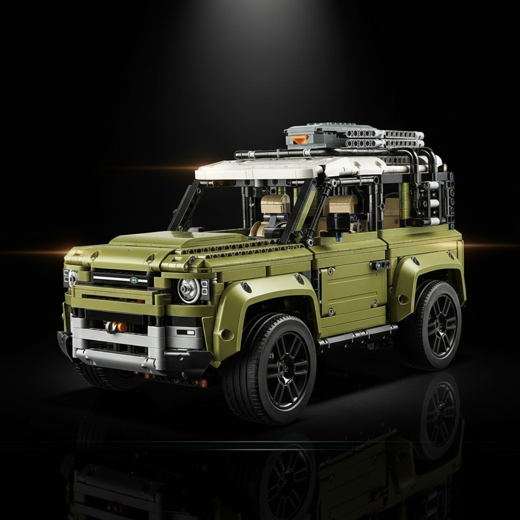 Rover Defender front angle