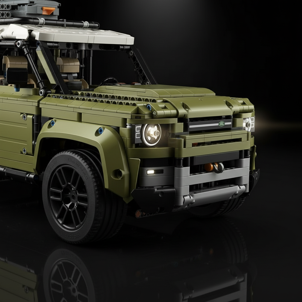 Rover Defender front detail