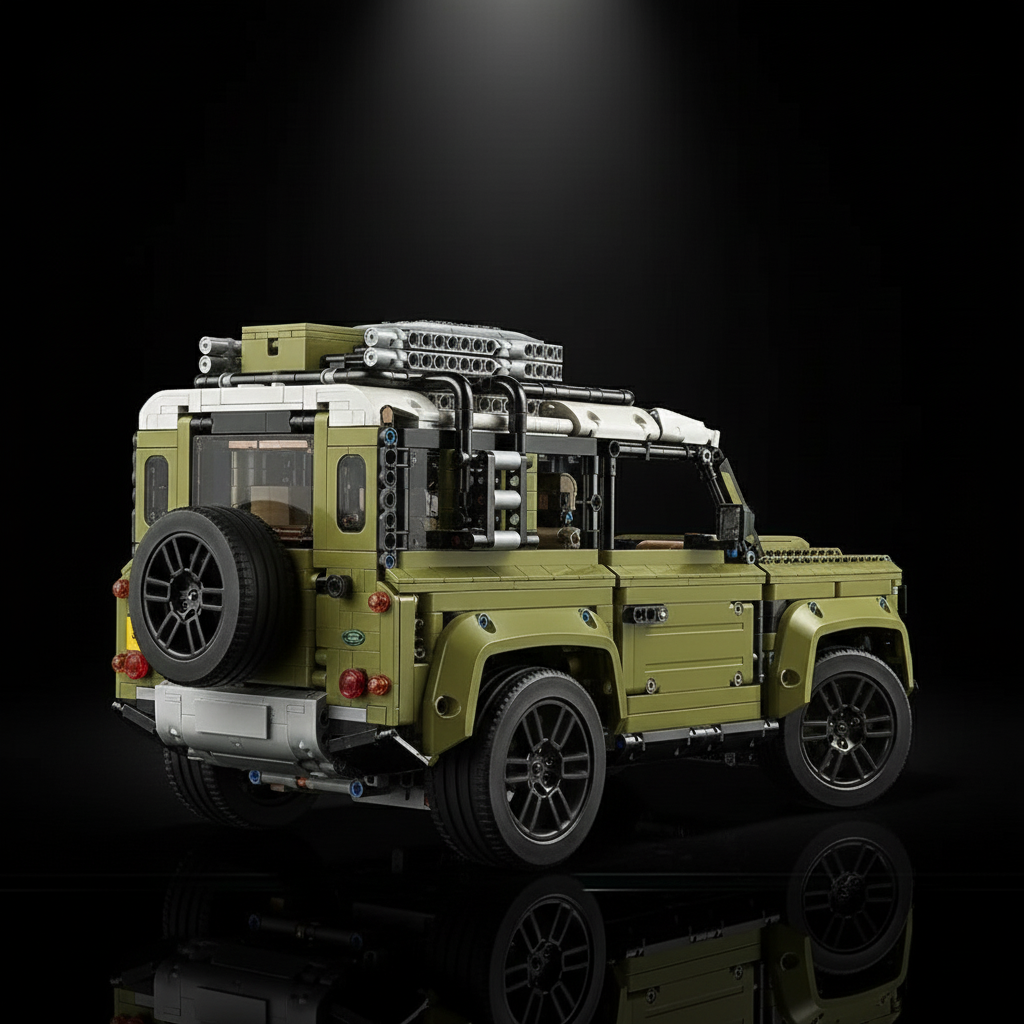 Rover Defender rear angle