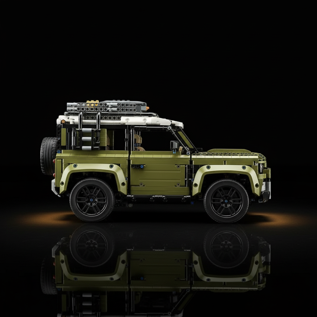 Rover Defender side profile